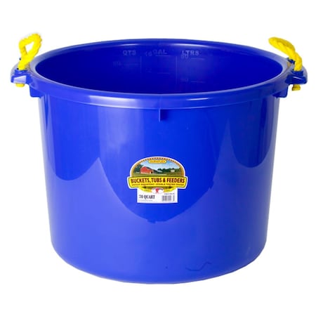 Miller Manufacturing 1.75 Bushel Blue Muck Bucket  P-SB70-BLUE